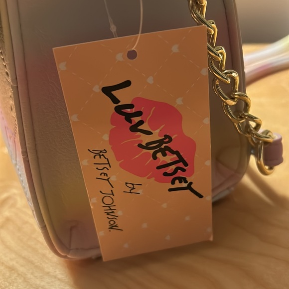 NWT Luv BETSEY JOHNSON Purse Crossbody Satchel Bag Addy Pastel LBADDY - Picture 9 of 16